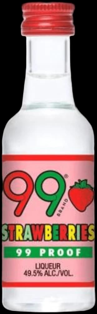 99 Strawberries Liqueur Shots (12 x Pack)