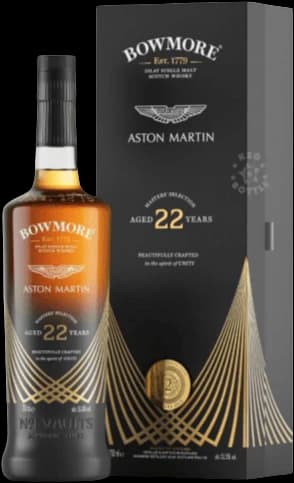 Bowmore Aston Martin 22 Year Single Malt Scotch Whiskey (750 ml)