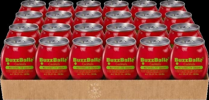 BuzzBallz Watermelon Smash - 24 Pack (24x200 ml)