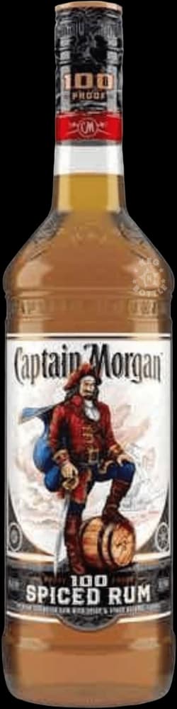 Captain Morgan 100 Proof Spiced Rum (750 ml)