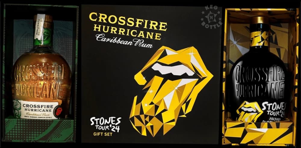 Crossfire Hurricane Rum Hackney Diamonds Gift Set