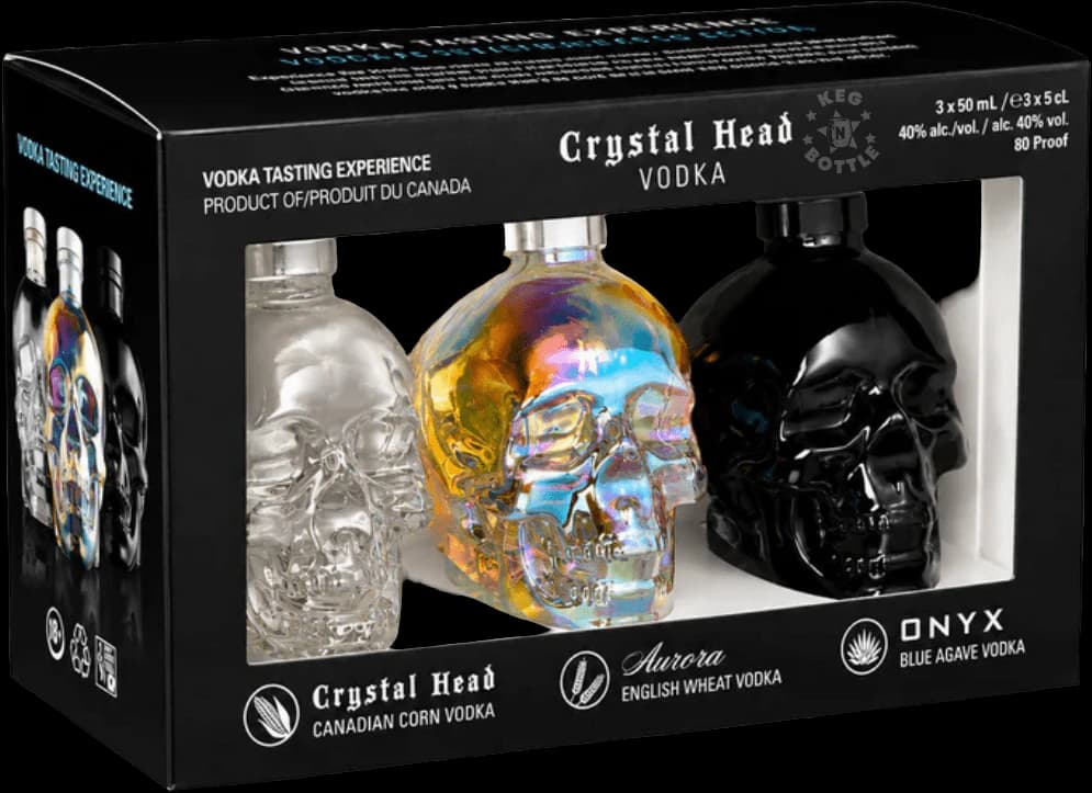 Crystal Head Vodka Experience Pack (3 x 50mL)