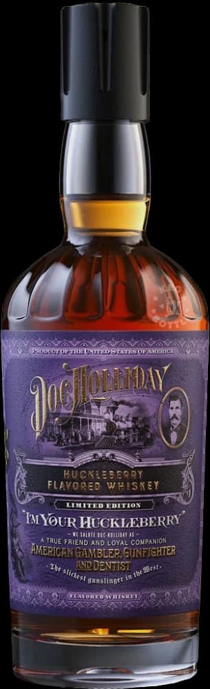 Doc Holliday 'I'm Your Huckleberry' Limited Edition Huckleberry Flavored Whiskey (750ml)