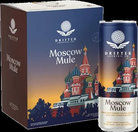 Drifter Craft Cocktails Moscow Mule (4 Pack)