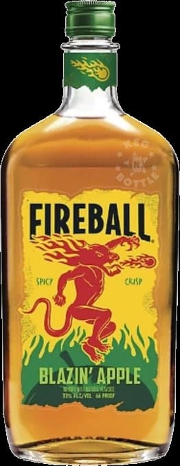 Fireball Blazin’ Apple Cinnamon Whisky (750 ml)