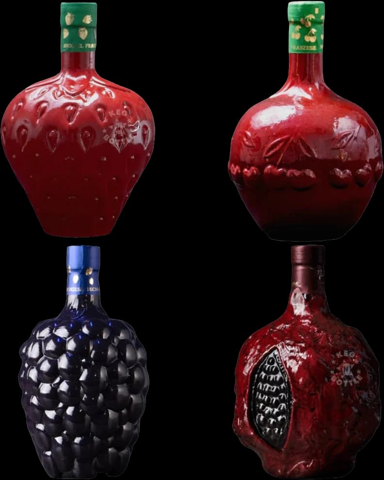 Franzese Fruit Wine Collection (4 Bottle Bundle)