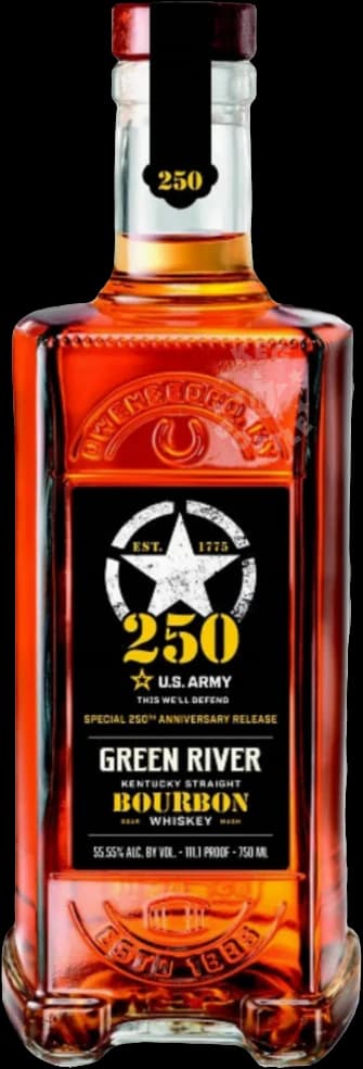 Green River U.S. Army 250th Anniversary Special Release Bourbon (750mL)
