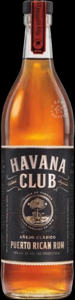 Havana Club Anejo Puerto Rican Rum (750 ml)