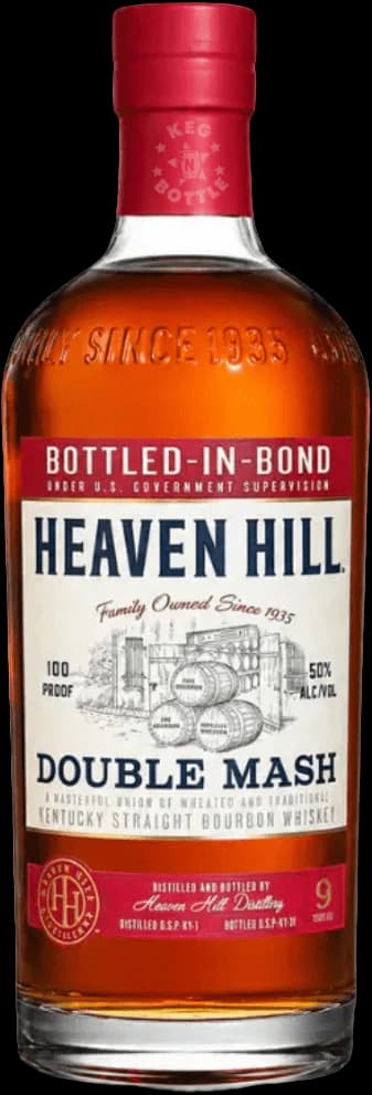 Heaven Hill 9 Year Old Double Mash Bottled In Bond Bourbon (750mL)