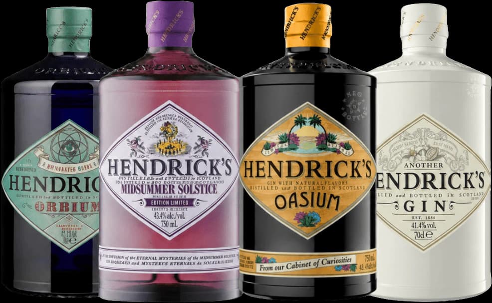Hendrick’s Rare Expressions Gin Collection Bundle (4 x750ml)