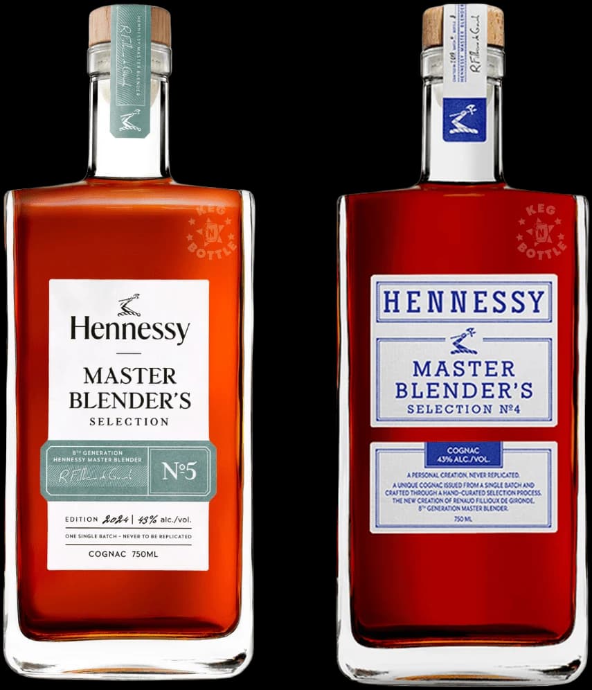 Hennessy Master Blender’s Edition No. 4 & 5 Cognac Combo Pack (2 x 750 ml)