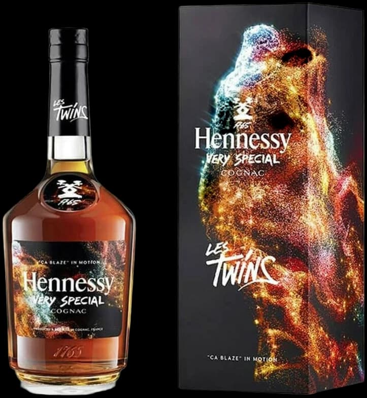 Hennessy VS Les Twins Cognac (750 ml)