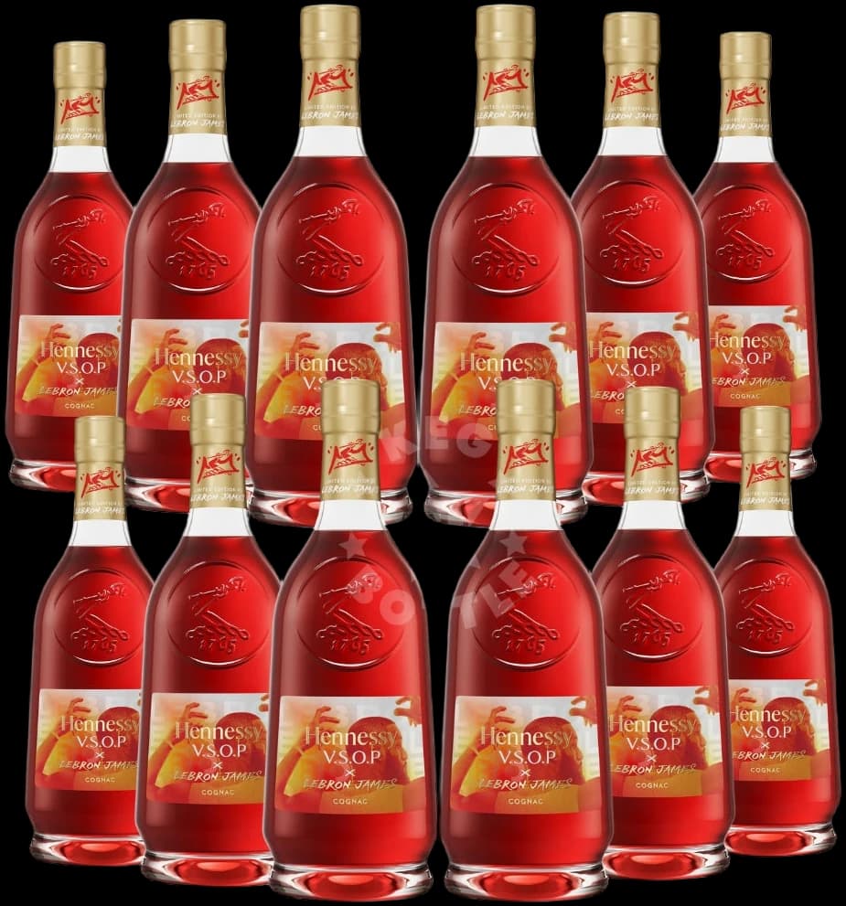 Hennessy VSOP X Lebron James Limited Edition Cognac - 12 Pack (750 ml)
