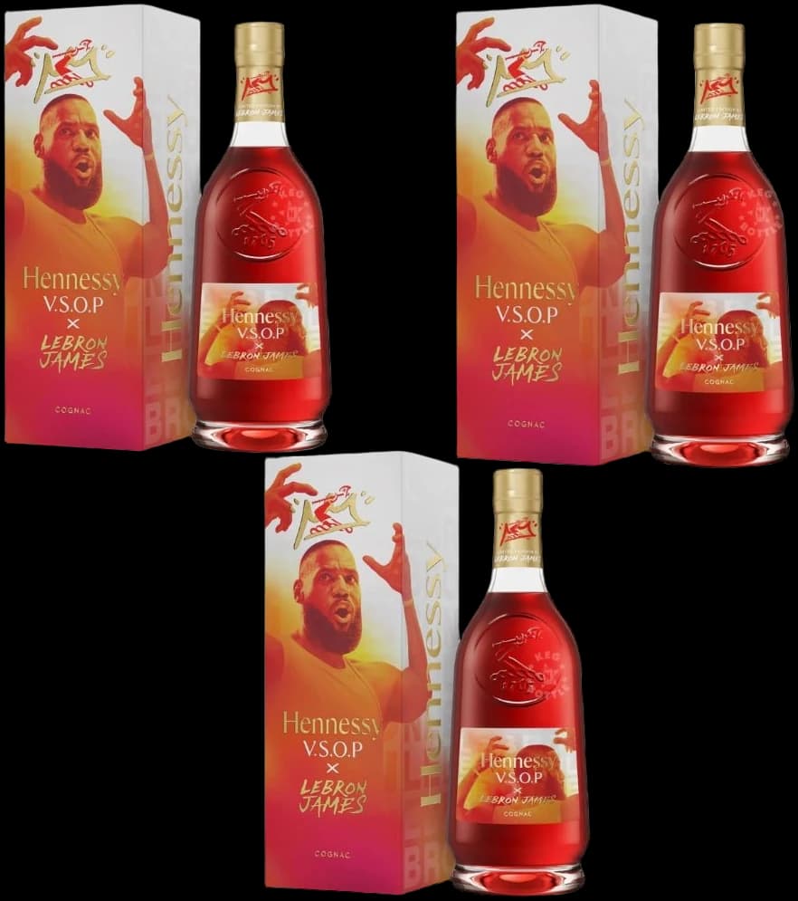 Hennessy VSOP X Lebron James Limited Edition Cognac - 3 Pack (750mL)