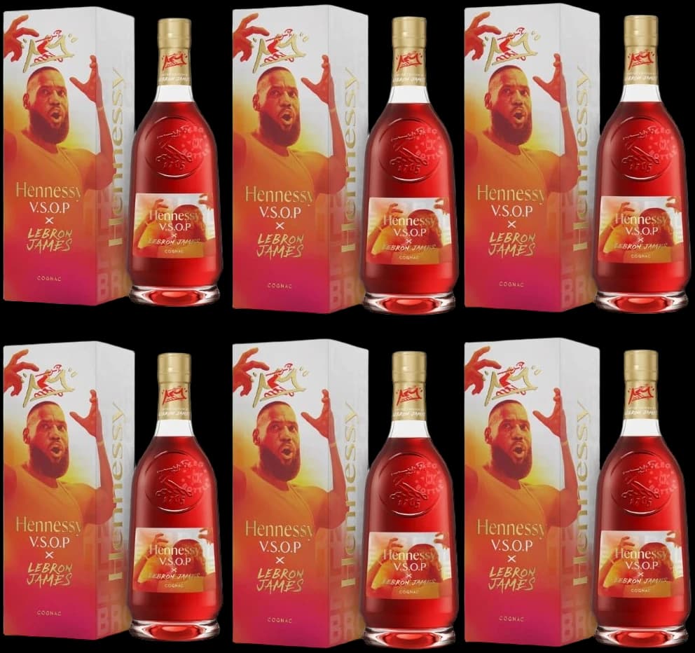 Hennessy VSOP X Lebron James Limited Edition Cognac - 6 Pack (750mL)