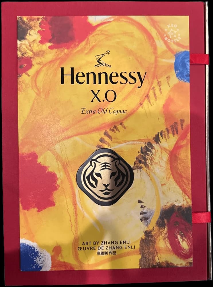 Hennessy XO Extra Old Cognac Art By Zhang Enli (750 mL)