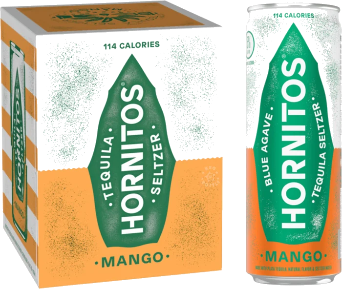 Hornitos Mango Tequila Seltzer (4 Pack)
