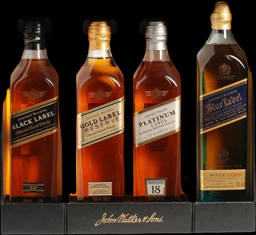Johnnie Walker The Collection Pack (4 x 200 ml)