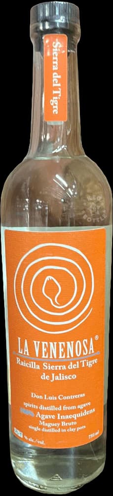 La Venenosa Raicilla Sierra del Tigre de Jalisco (750 ml)