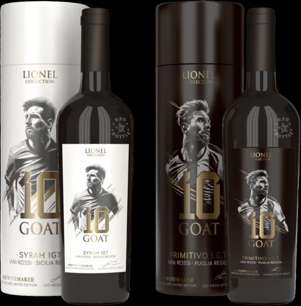 Lionel Collection “10 GOAT” Red Wine Bundle (2 x750 mL)