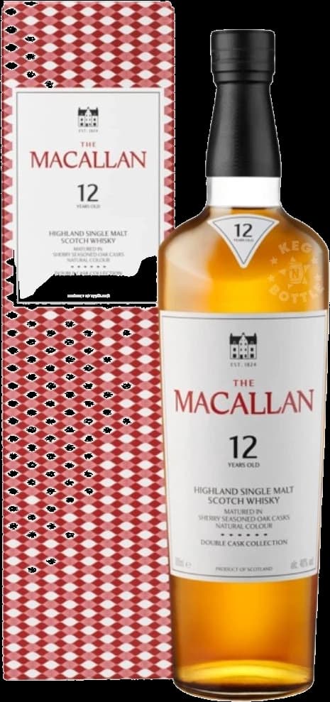 Macallan 12 Year Double Cask Single Malt Scotch Whiskey (750 ml)