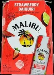 Malibu Strawberry Daiquiri RTD (4 Pack 12 oz)