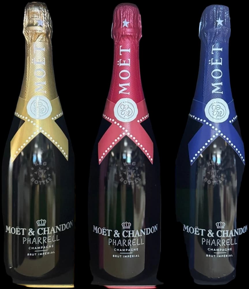 Moet & Chandon x Pharrell Limited Edition Gift Box (3 x 750 ml)