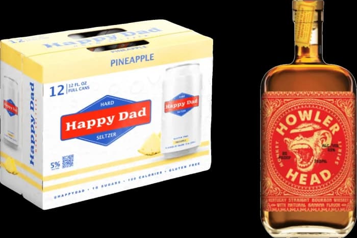 "Monkey Bomb" Happy Dad Pineapple X Howler Head Combo Pack (750mL x 12pk)
