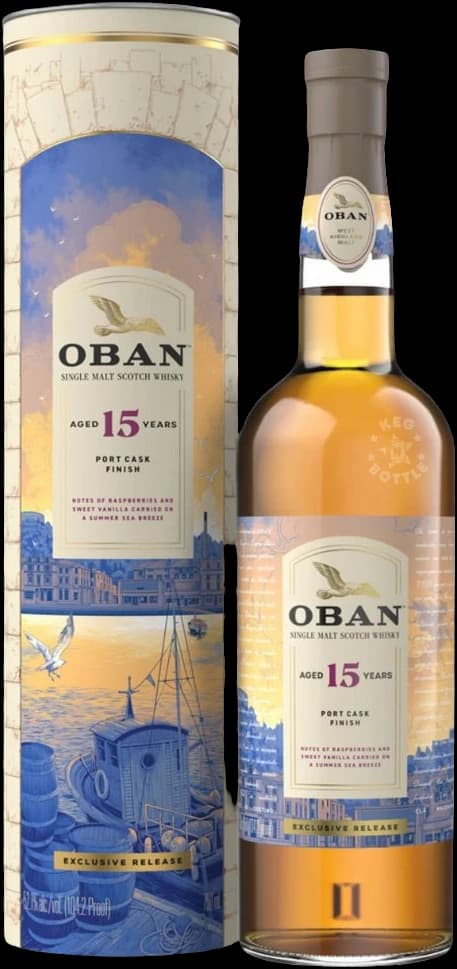 Oban 15 Year Port Cask Finish Single Malt Scotch Whisky (750 mL)