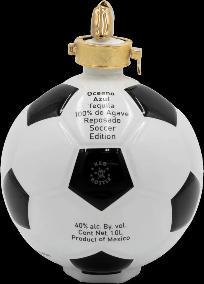 Oceano Azul Soccer Ball Reposado Tequila (1 L)