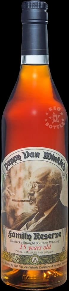 Pappy Van Winkle 15 Year Bourbon Whiskey (750mL)