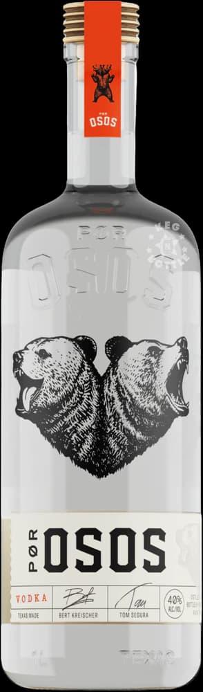 Por Osos Vodka (750 ml)