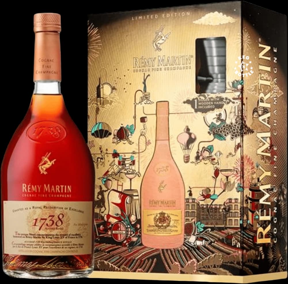 Remy Martin Limited Edition 1738 Accord Royal Cognac with Jigger Vap (700 ml)