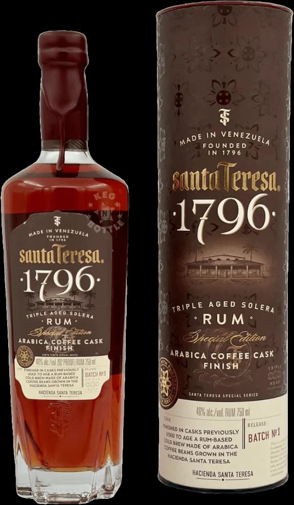 Santa Teresa 1796 Arabica Coffee Cask Finish Rum (750 ml)