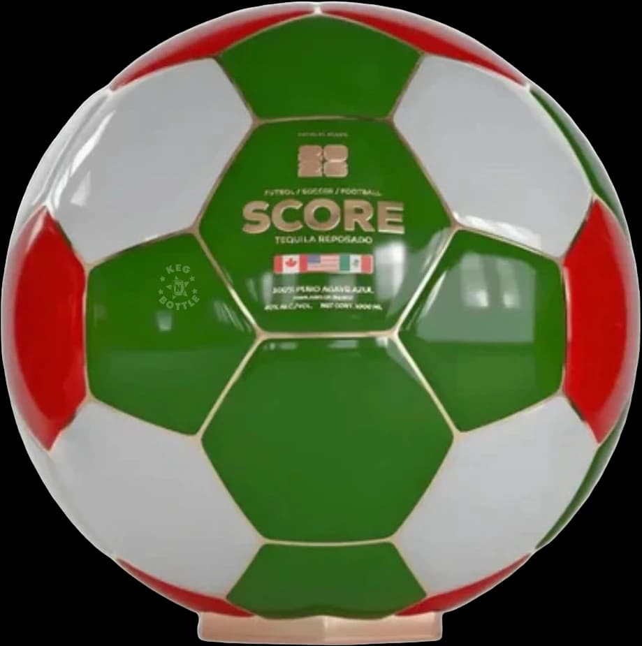 Score Soccer Ball Tequila – Mexico Edition (750 ml)