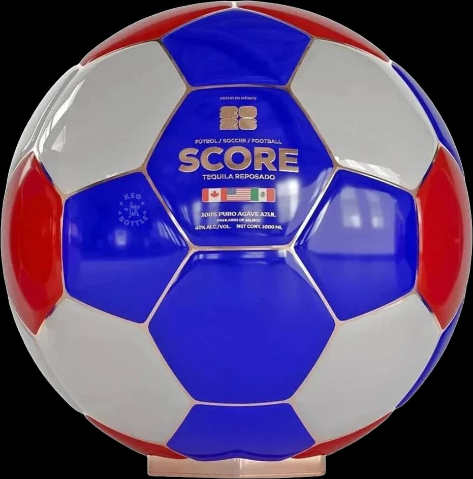 Score Soccer Ball Tequila – USA Edition (750 ml)