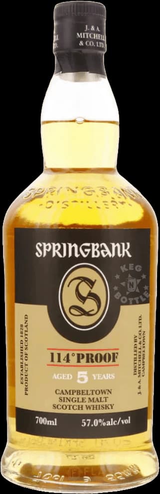 Springbank 5 Year 114 Proof Single Malt (700ml)