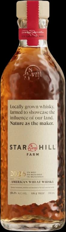 Star Hill Farm American Wheat Whiskey 2026 (700mL)