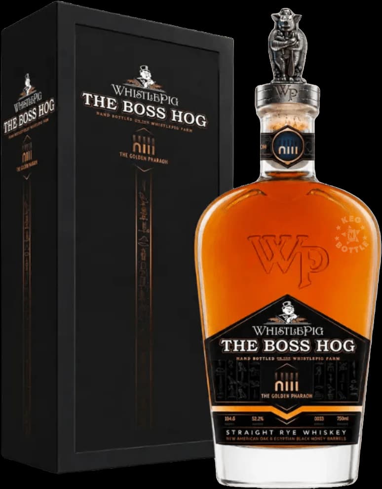 WhistlePig The Boss Hog XIII: The Golden Pharaoh Straight Rye Whiskey (750mL)