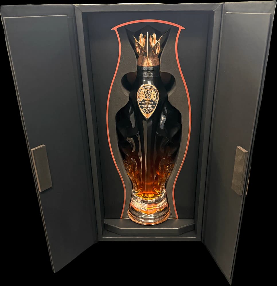 World Whiskey Society 13 Year "Hazmat" 160 Proof Single Malt Whiskey Finished in Ex Macallan Barrels (750mL)