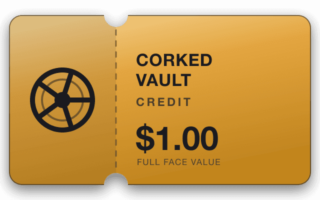 Corked Vault Credit — $1.00